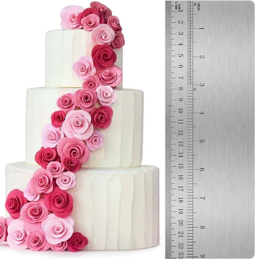 Petals Ss Cake Scraper in bulk from India — Ant Mascot