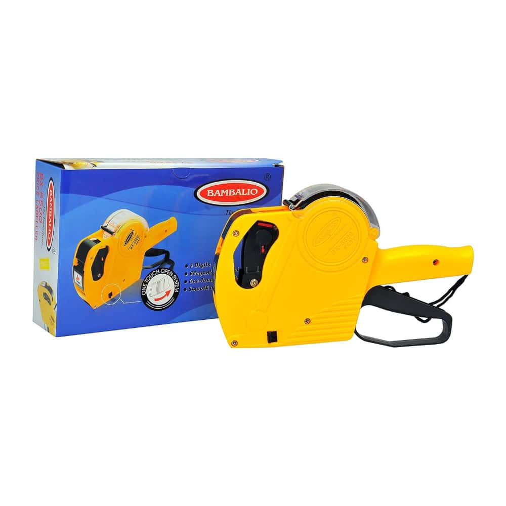 BAMBALIO BX-5500 8 Digits One Touch Open System Price Labeller in bulk from India — Ant Mascot