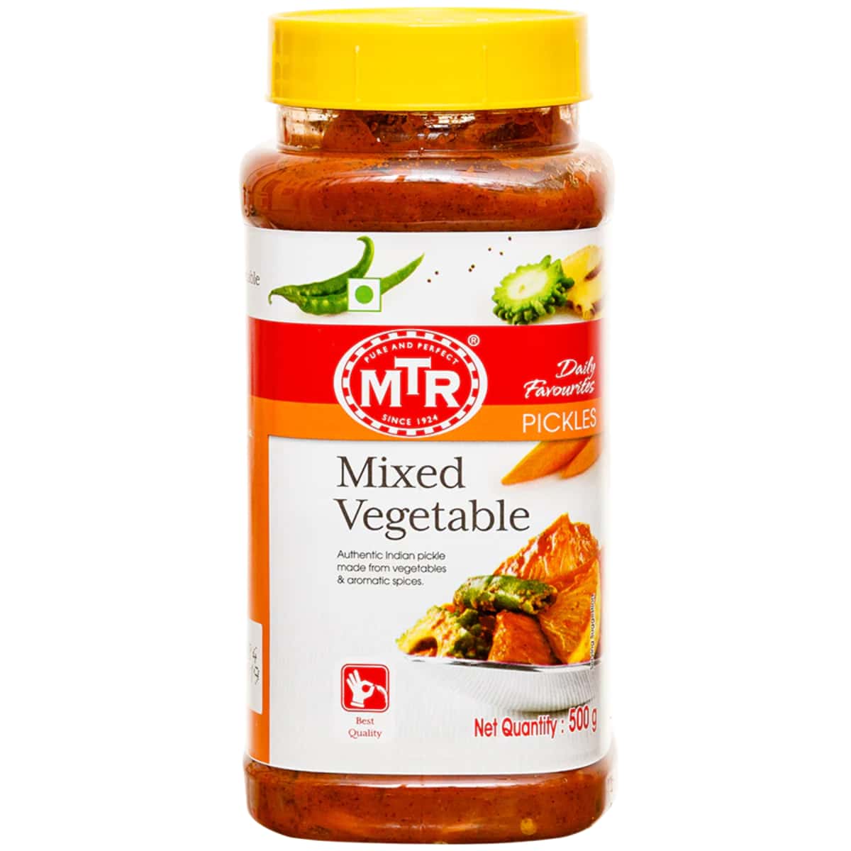 MTR Mixed Vegetable Pickle 500g in bulk from India — Ant Mascot