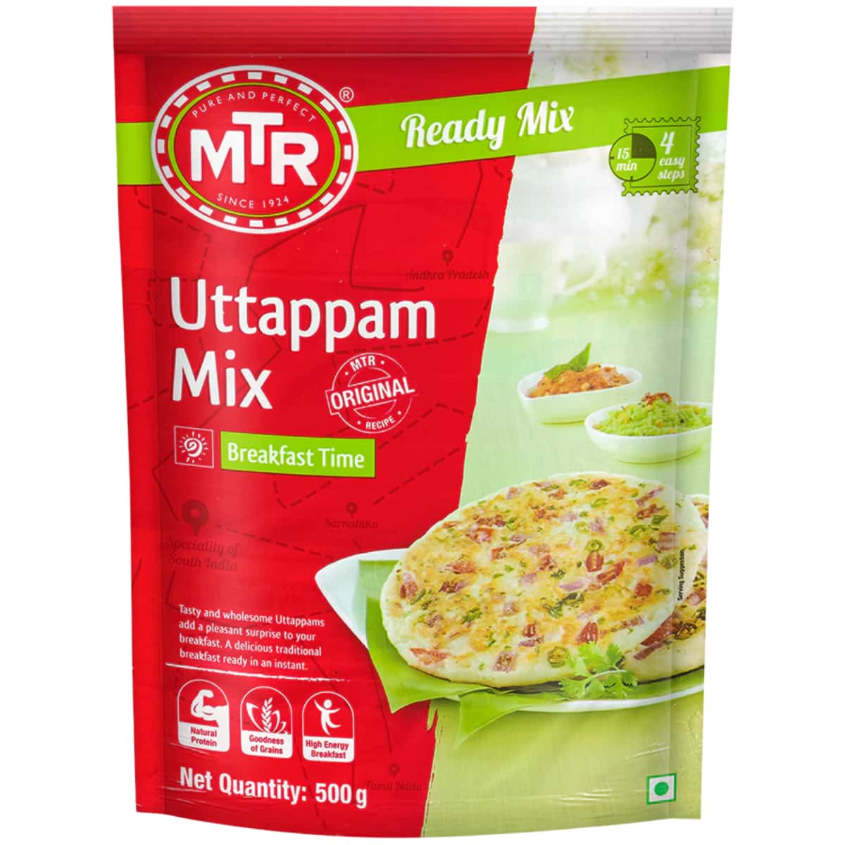 MTR Instant Uttappam Mix 500g in bulk from India — Ant Mascot