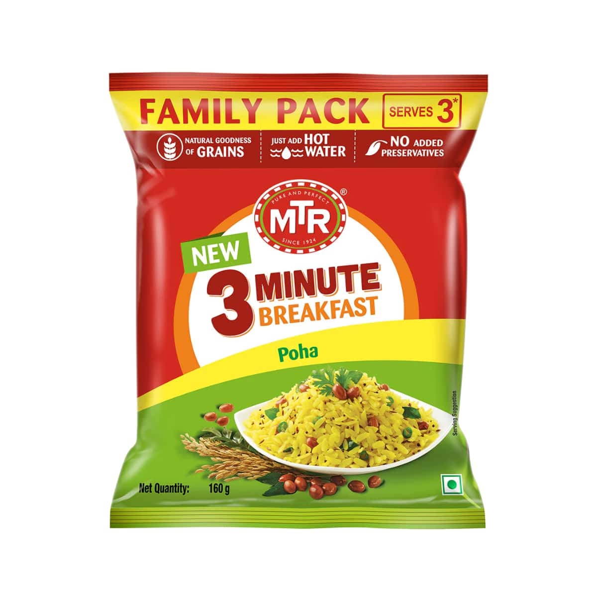 MTR Instant Regular Poha 160g in bulk from India — Ant Mascot
