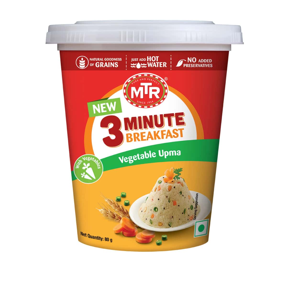 MTR Instant Veggie Upma Cup 80g in bulk from India — Ant Mascot