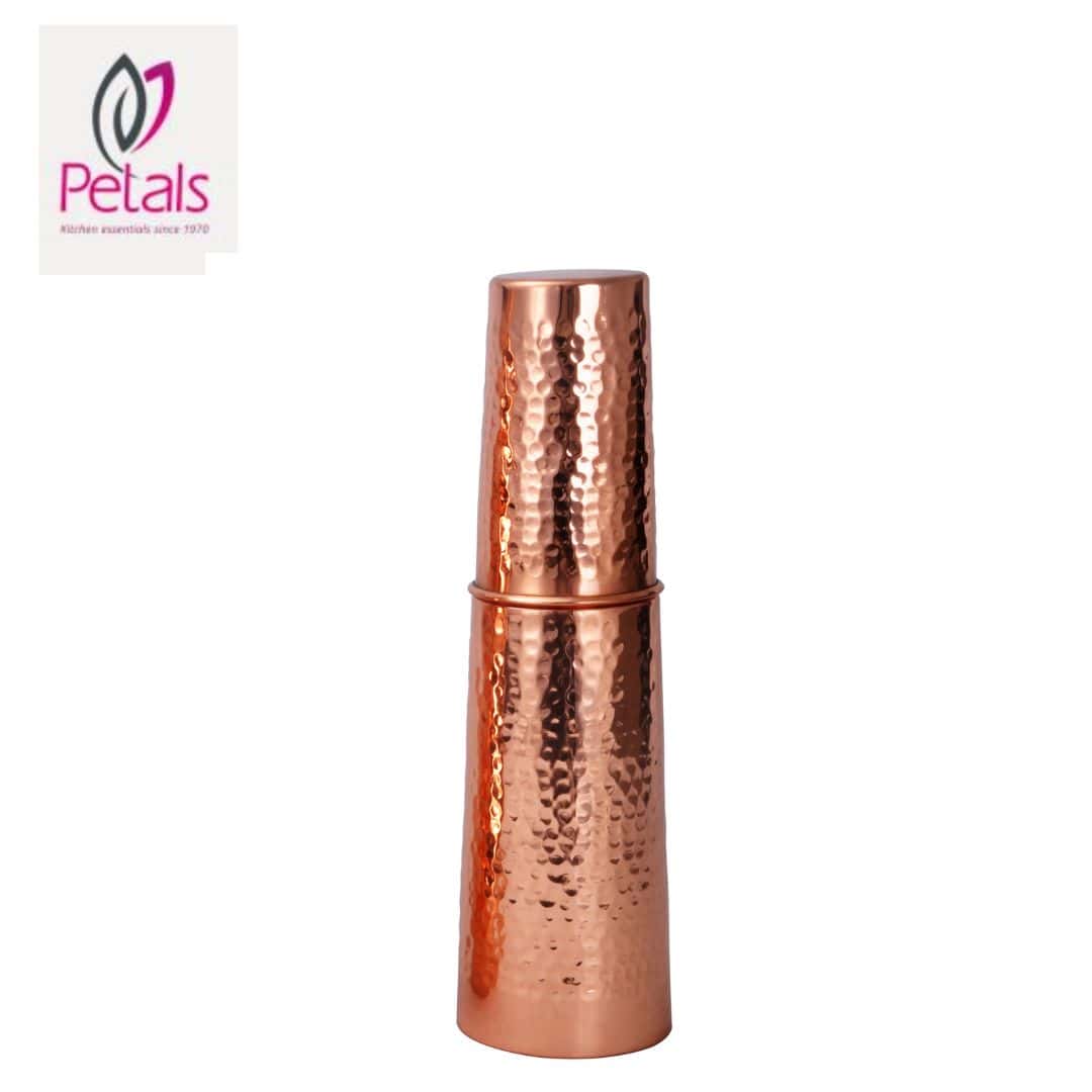 Petals Cb Tower Glass Hammered Matt/Polish 800Ml in bulk from India — Ant Mascot