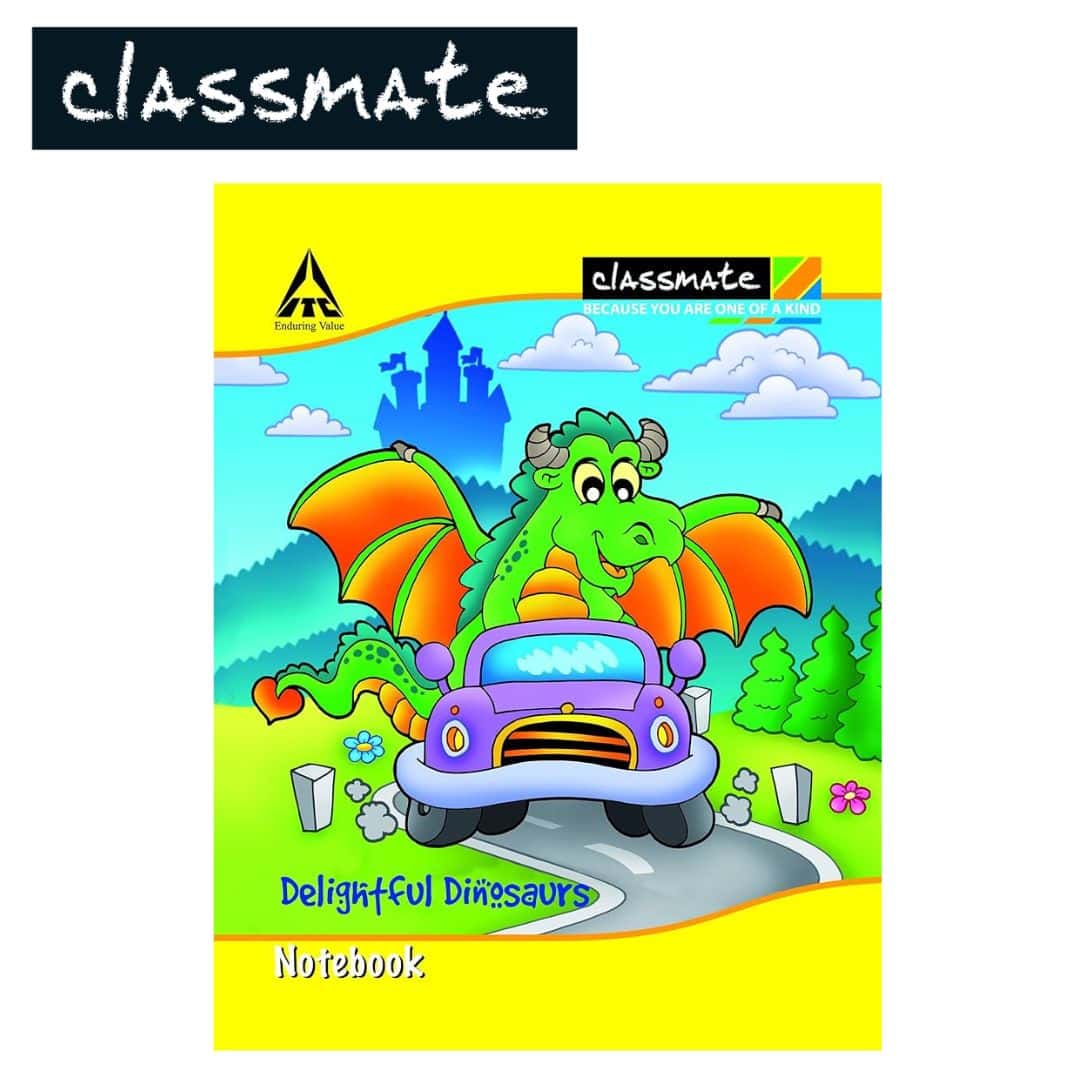 Classmate Hard Bounded Double Line Note Book 76Pg (190X155mm) in bulk from India — Ant Mascot