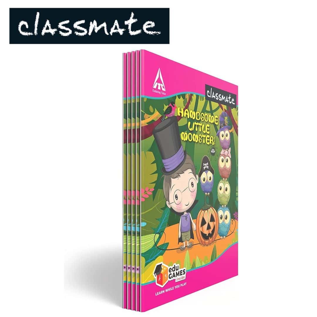 Classmate Hard Bounded Single Line Note Book 76Pg (190X155mm) in bulk from India — Ant Mascot