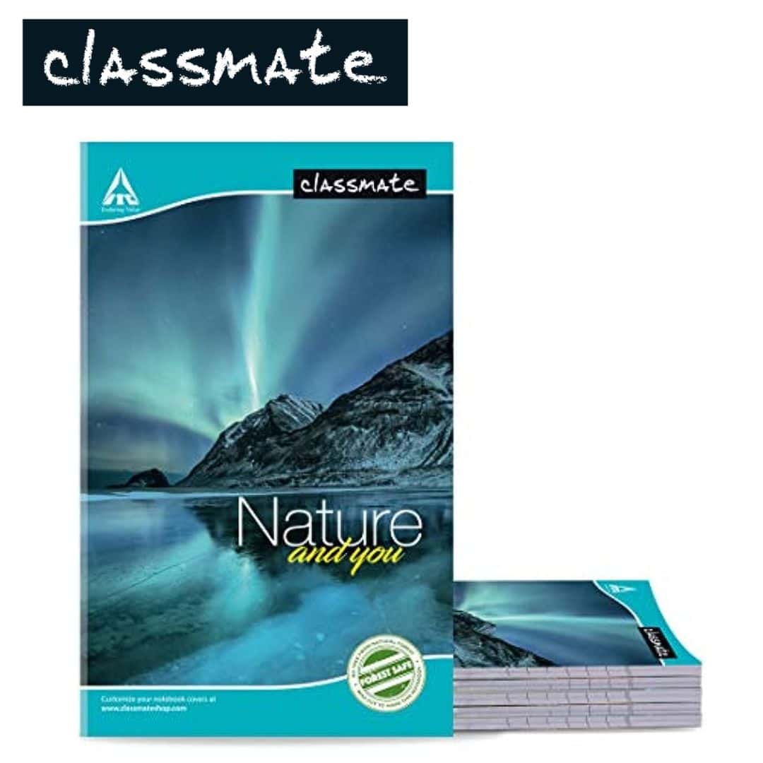 Classmate Hard Bounded Single Line Long Note Book 160Pg (272X167mm) in bulk from India — Ant Mascot