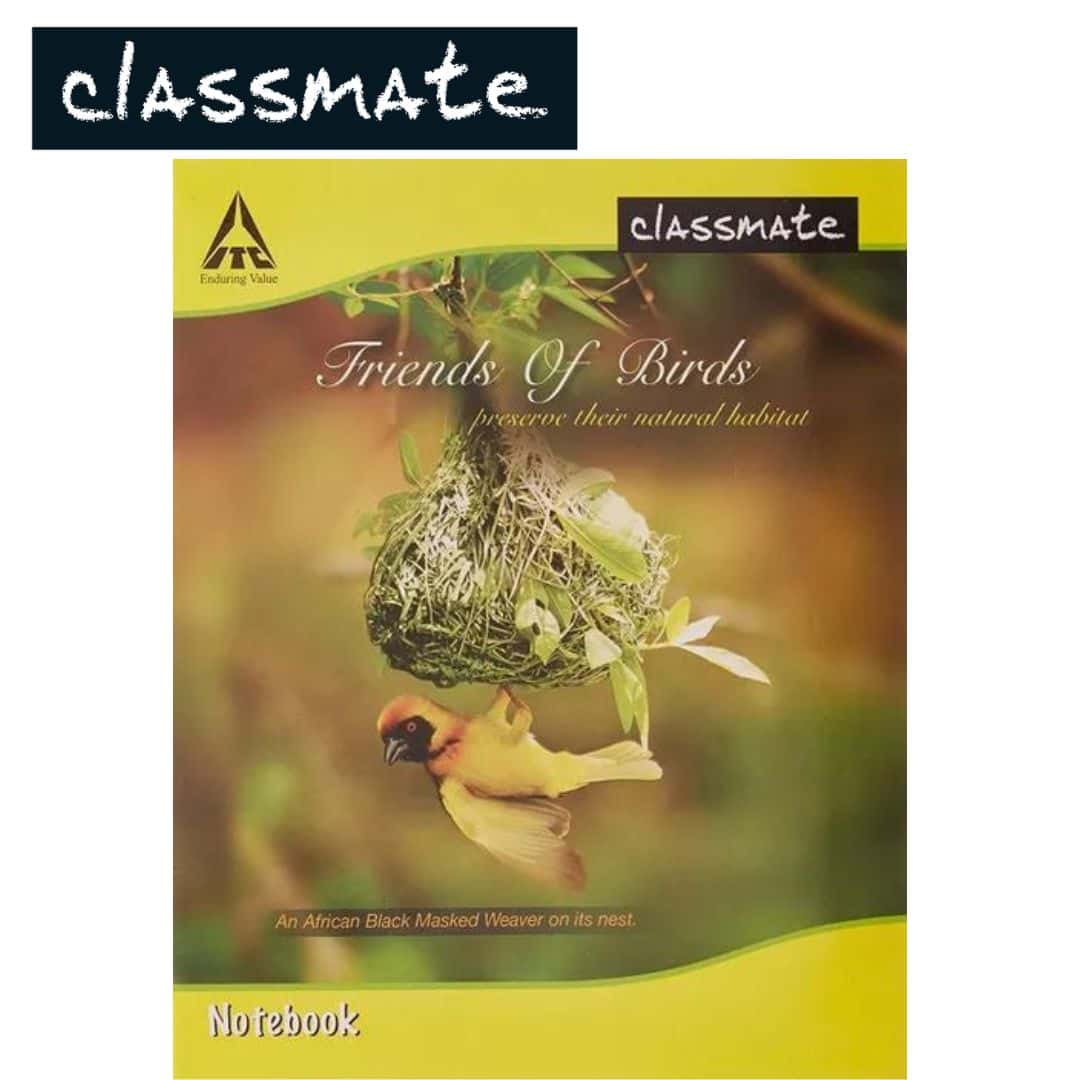 Classmate Soft Bounded Unruled Note Book 64Pg (210X170mm) in bulk from India — Ant Mascot
