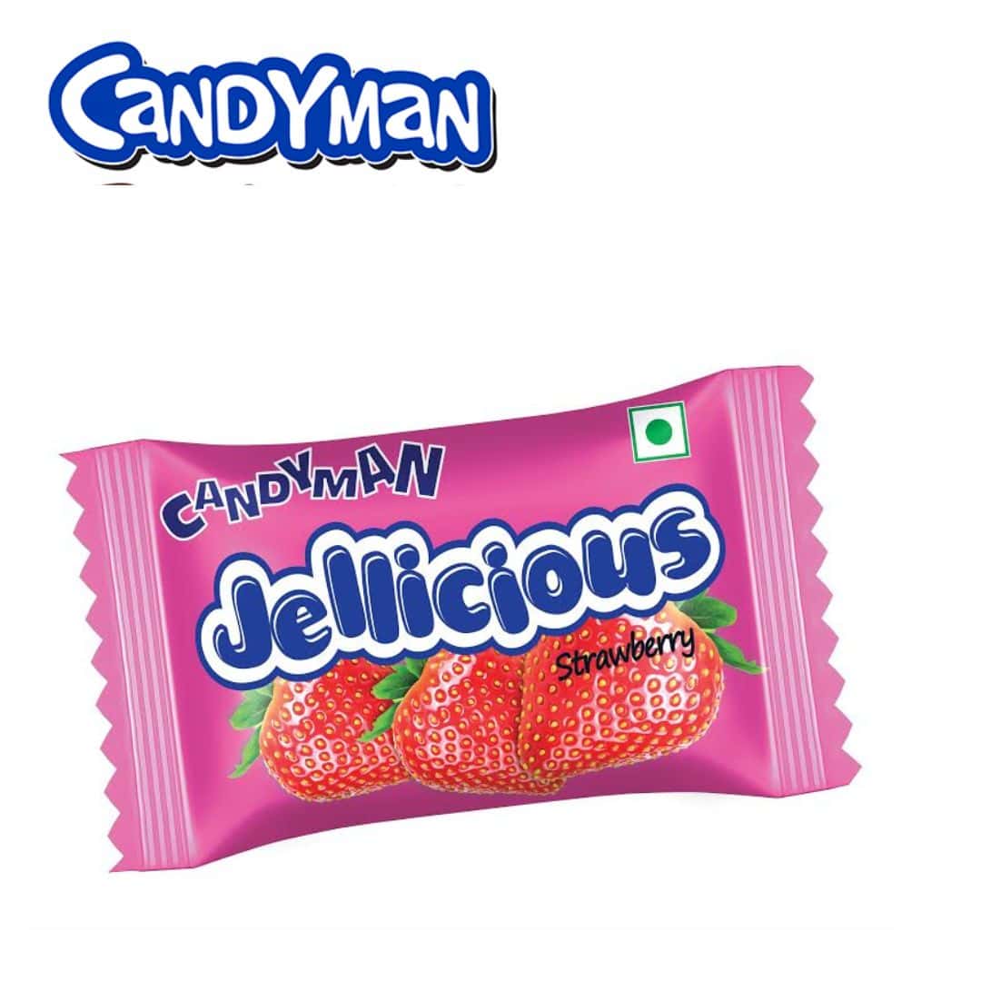 Candiman JELLICIOUS STRAWBERY 570G in bulk from India — Ant Mascot