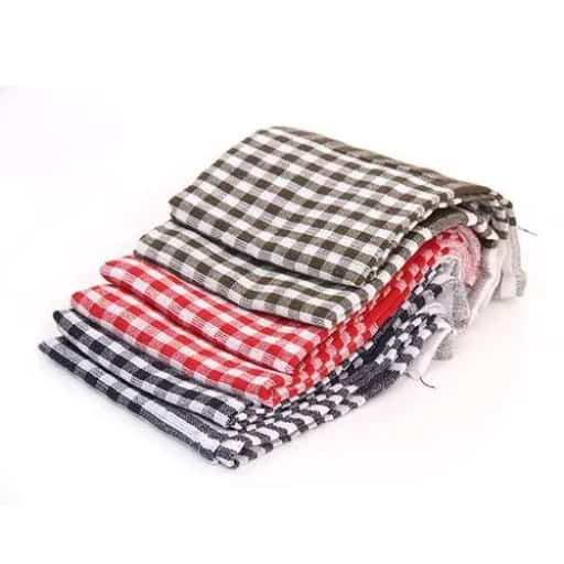 Check Cloth Medium 1Dzn in bulk from India — Ant Mascot