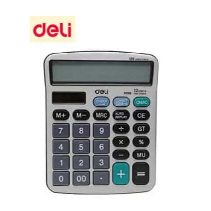 Deli Grey 120 Step check Basic Calculator in bulk from India — Ant Mascot