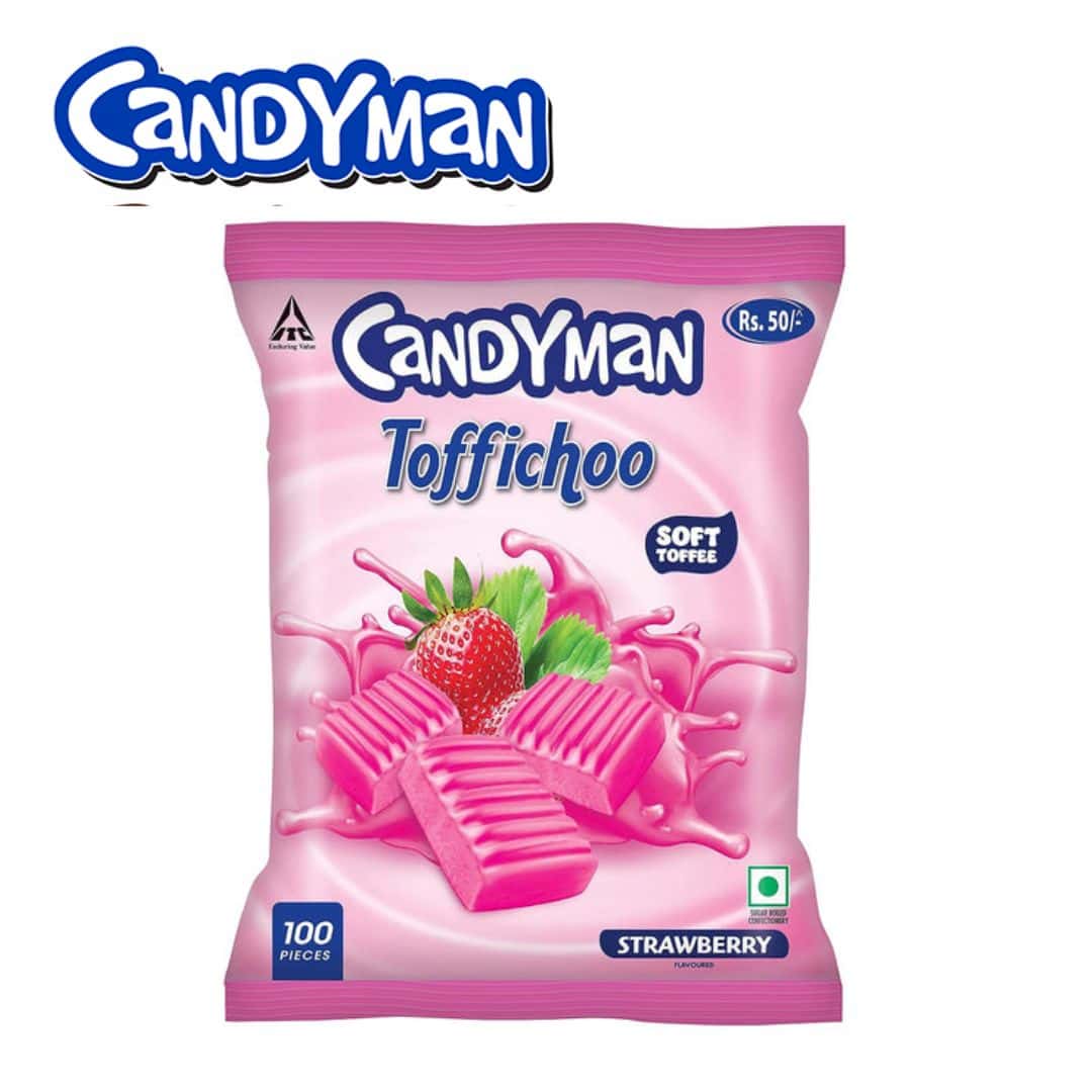 Candiman TOFFICHOO STRBRY 155G in bulk from India — Ant Mascot