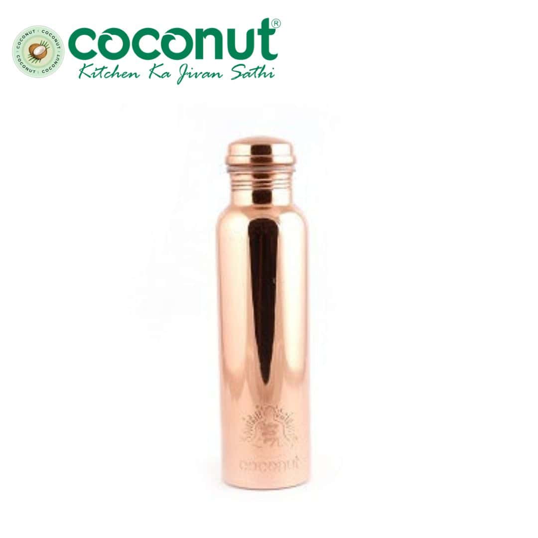 Coconut Copper Bottle|Eco-Friendly Hydration Solution in bulk from India — Ant Mascot