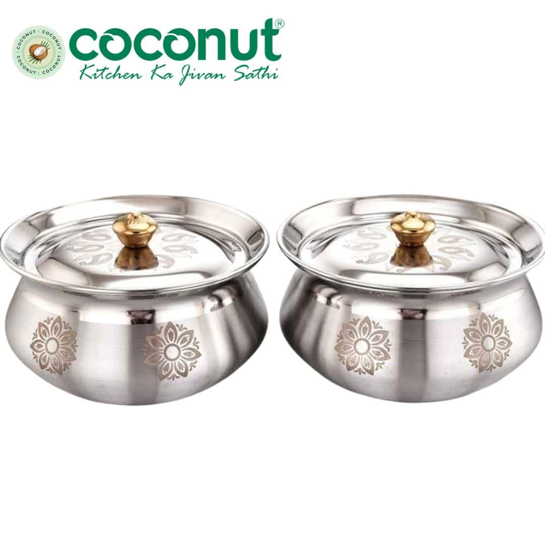 Coconut Glitter Goldie Cook-N-Serve Gift Set|Chic Serving Solutions in bulk from India — Ant Mascot