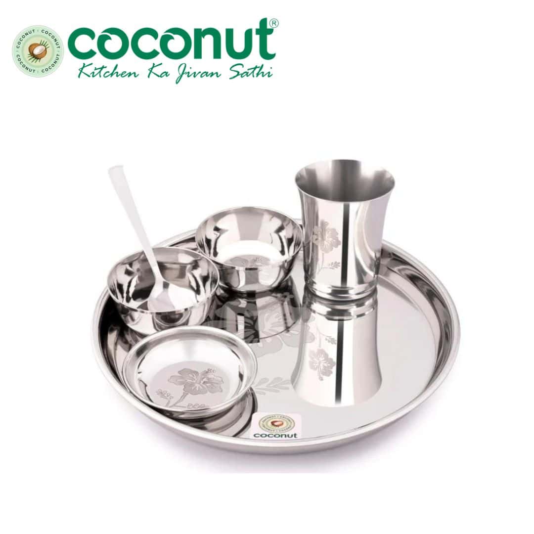 Coconut Platina Dinner Set of 6 Pcs|Premium Dinnerware for Every Occasion in bulk from India — Ant Mascot