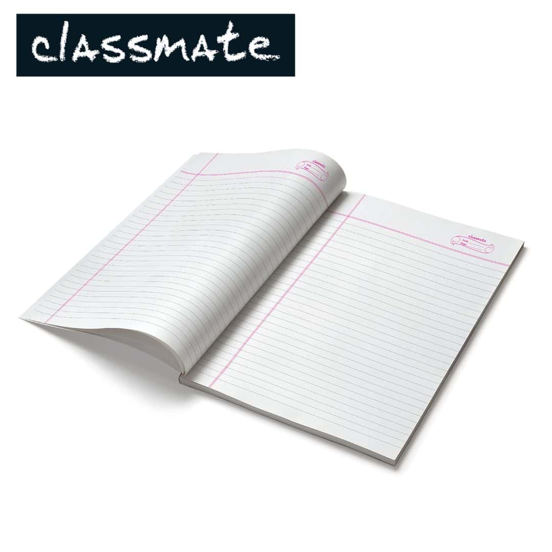 Classmate Soft Bounded Single Line Note Book 96Pg (210X170mm) in bulk from India — Ant Mascot