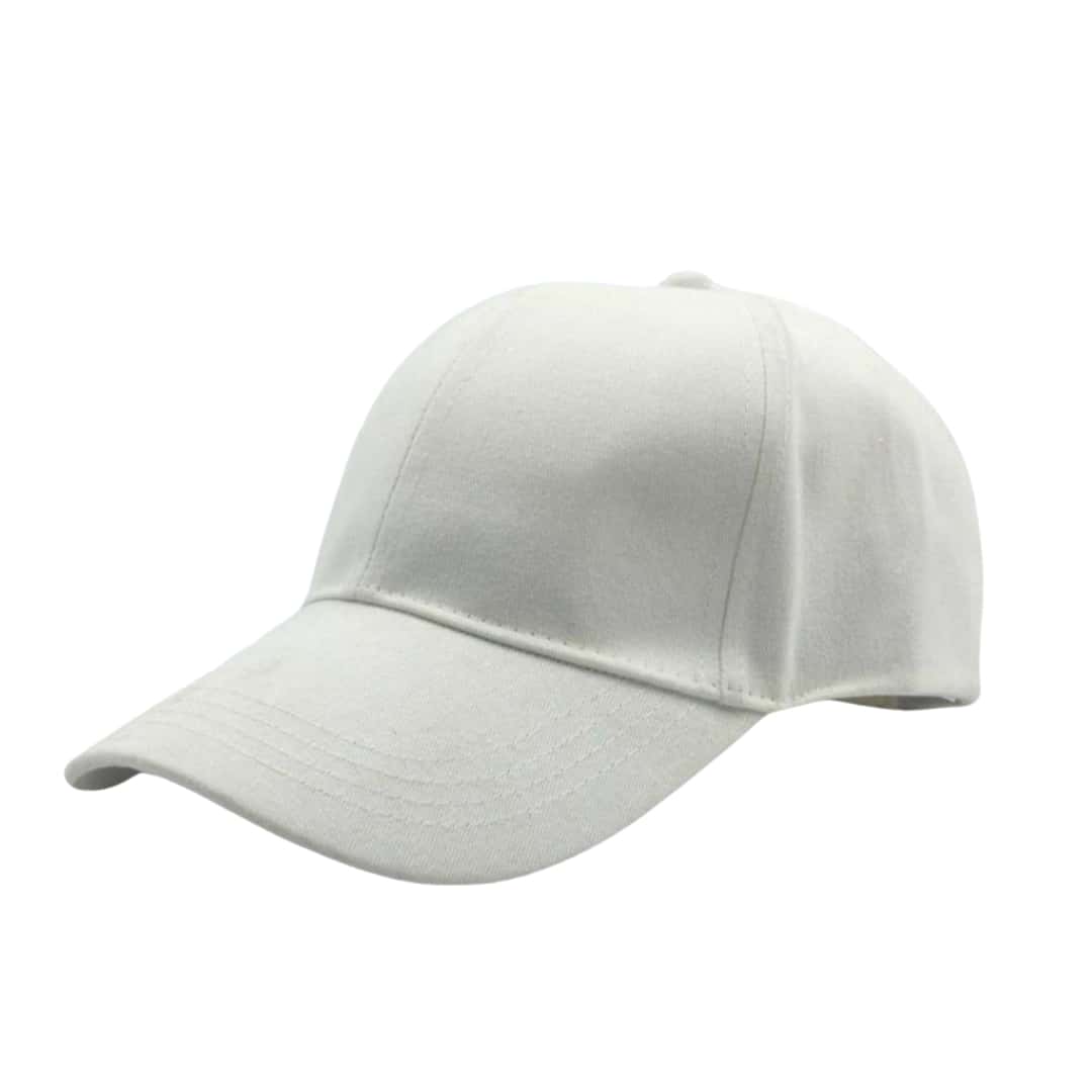 Scott Cotton Twill Cap - White in bulk from India — Ant Mascot