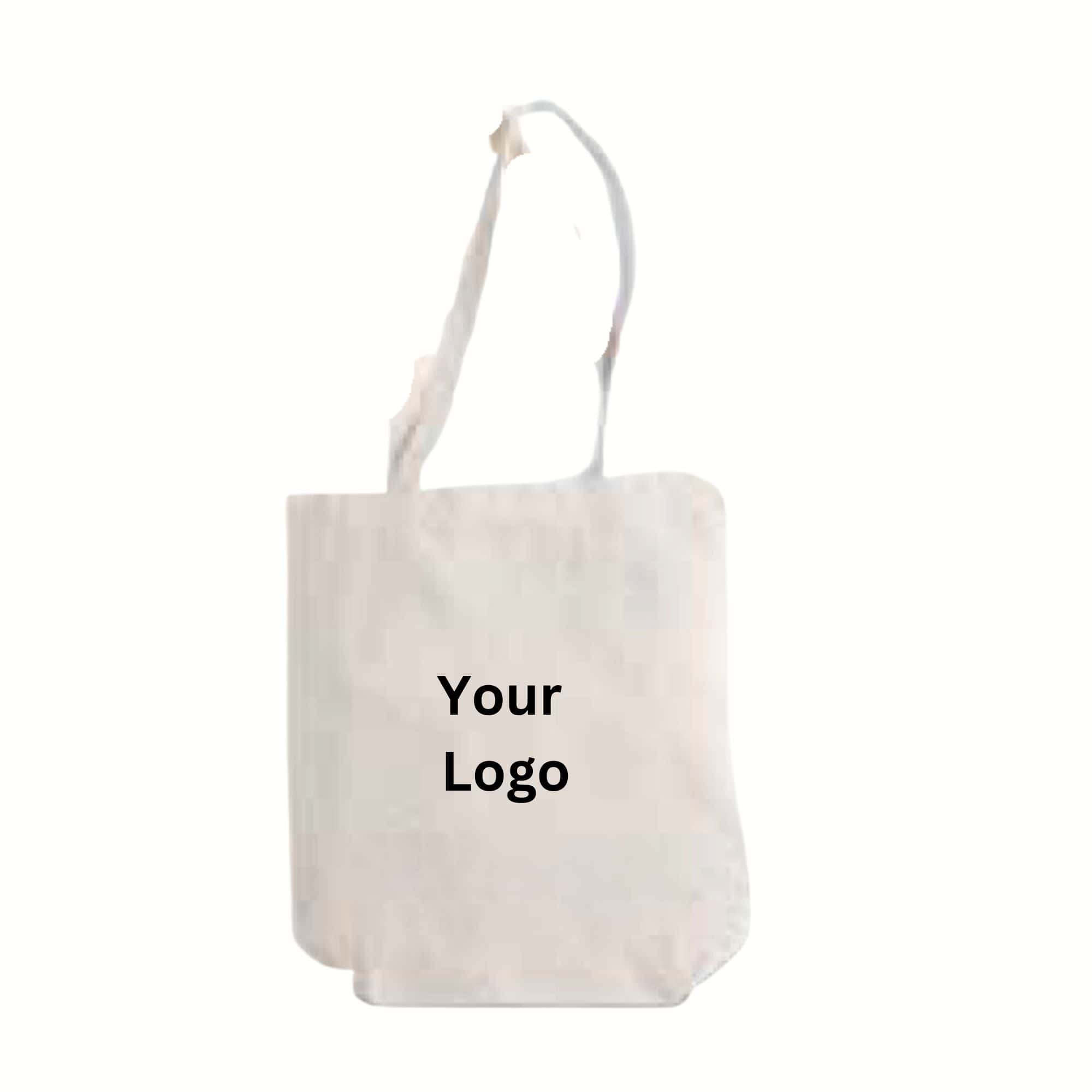 Cotton Tote Bag White With Zipper in bulk from India — Ant Mascot