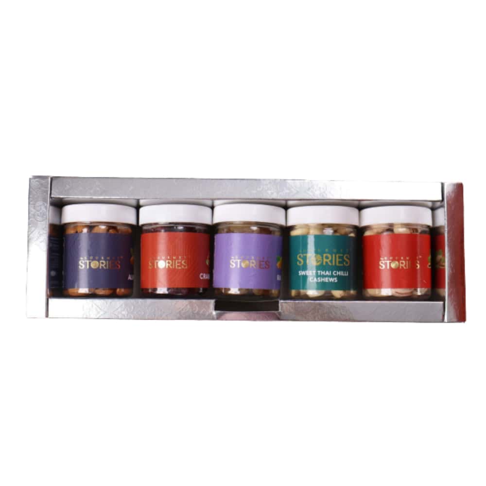 Customize Your Sleeve � TGS-27 Premium Dry Fruit Gift Box (250g, 5-in-1 Assortment) in bulk from India — Ant Mascot