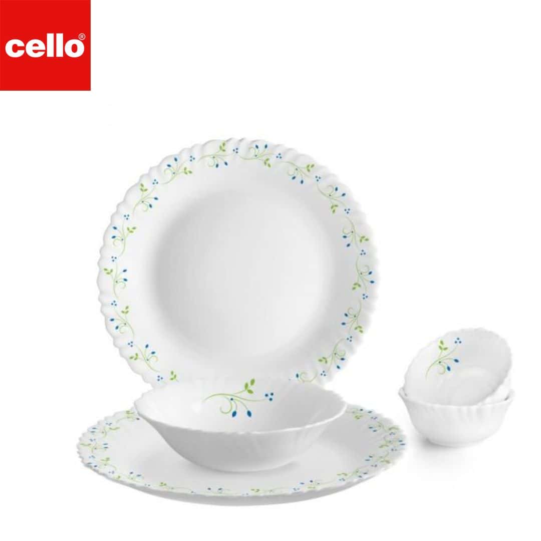 Cello Dazzle Dinner Set 5 Pcs - Tropical Lagon in bulk from India — Ant Mascot
