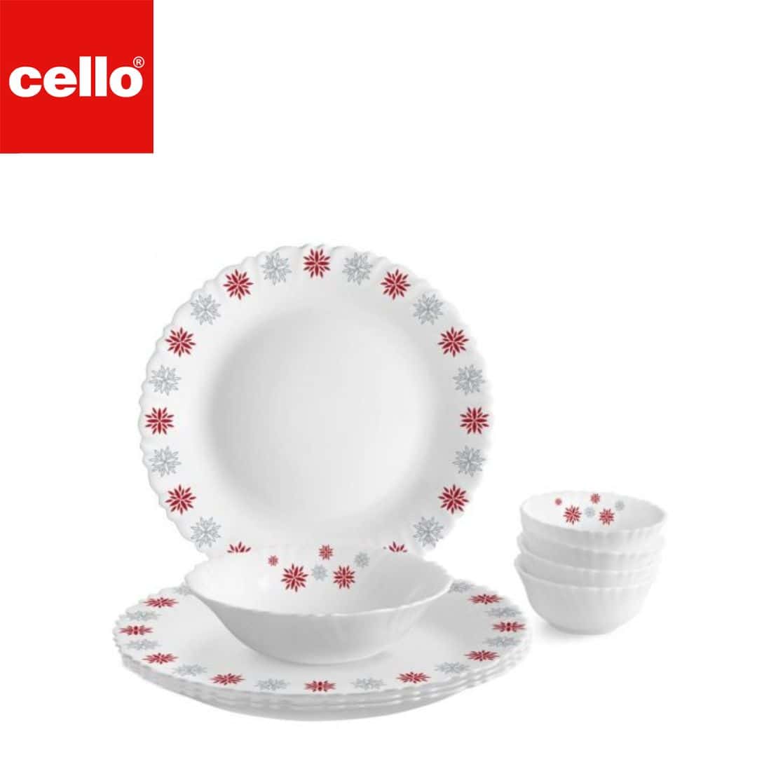 Cello Dazzle Dinner Set 9 Pcs - Magical Star in bulk from India — Ant Mascot