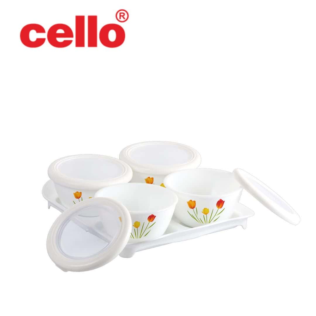 Cello Tifany Dry Fruit Set 9Pc - Tulip Garden in bulk from India — Ant Mascot