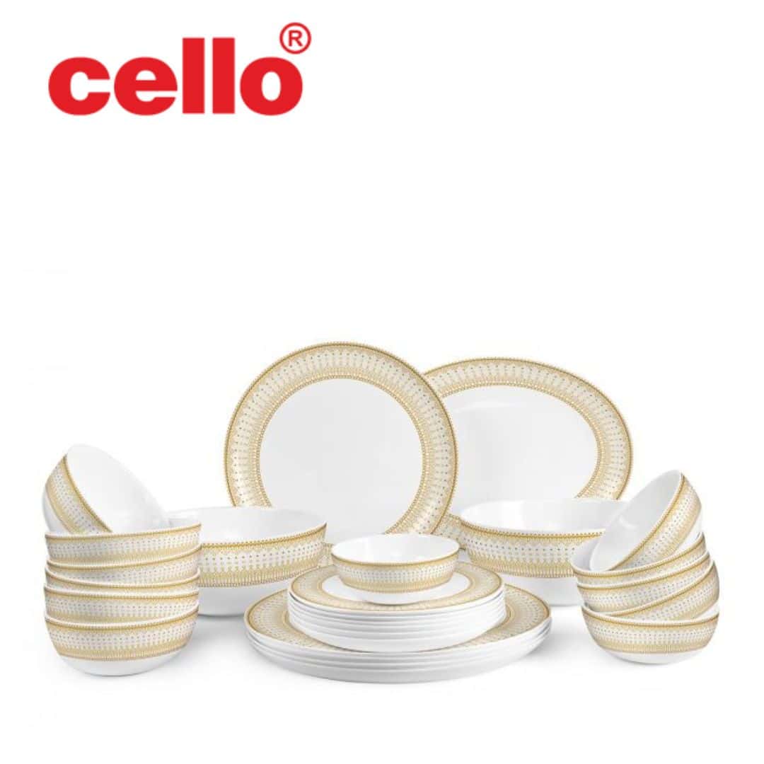 Elevate Your Table: Cello Divine 27 Pcs Dinnerware Set (Emperor) in bulk from India — Ant Mascot