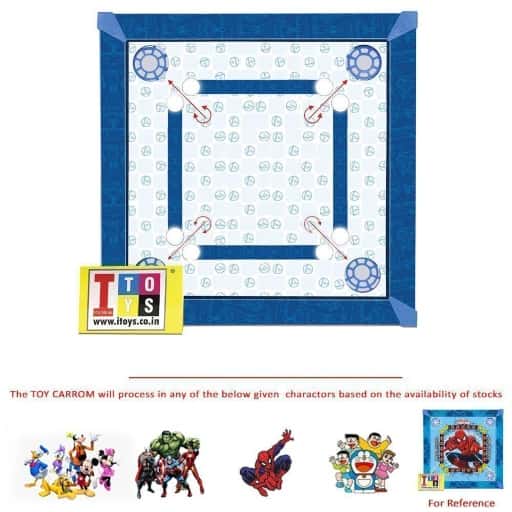 Carrom Toy For Kids 20 X 20-2 (G) in bulk from India — Ant Mascot