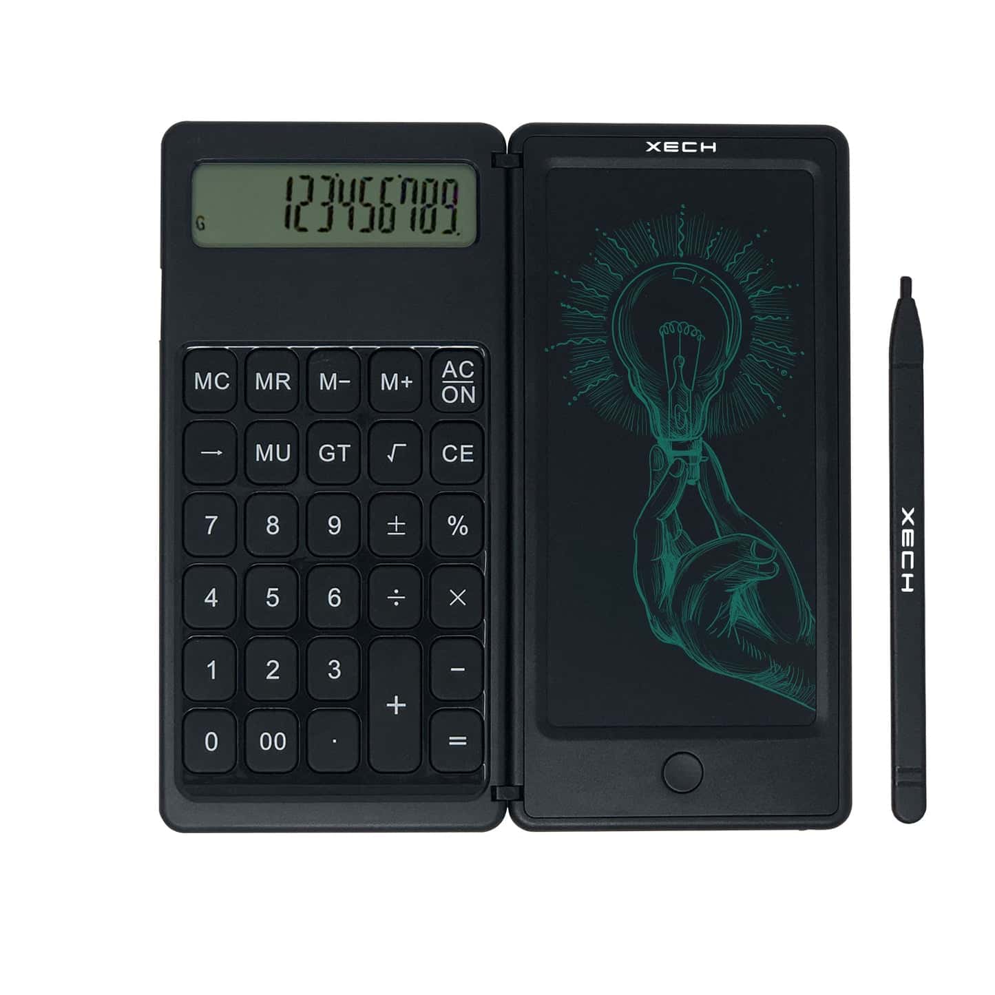 Xech Digi Fold Calculator With A Writing Pad in bulk from India — Ant Mascot