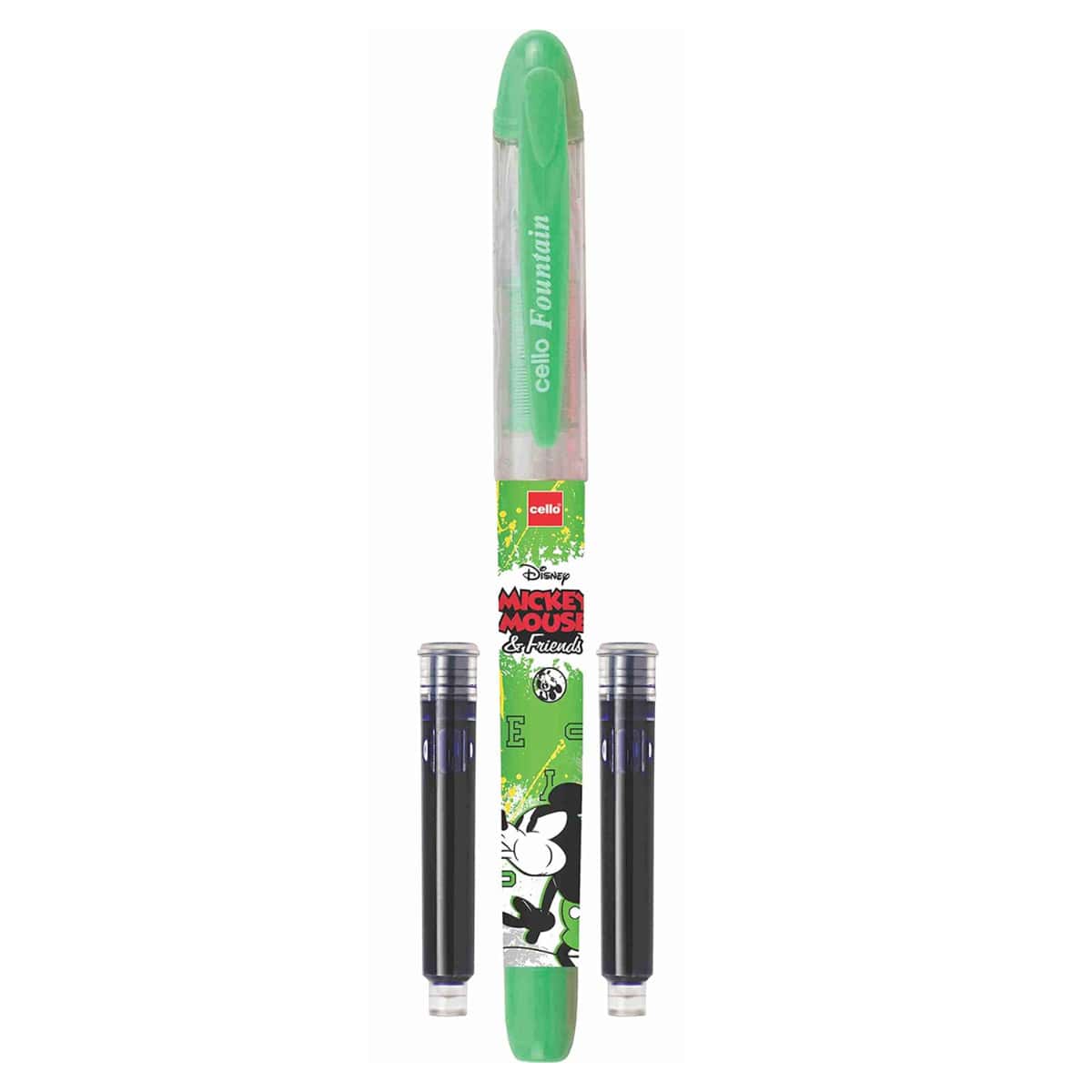 Cello Disney Fountain Ink Pen in bulk from India — Ant Mascot