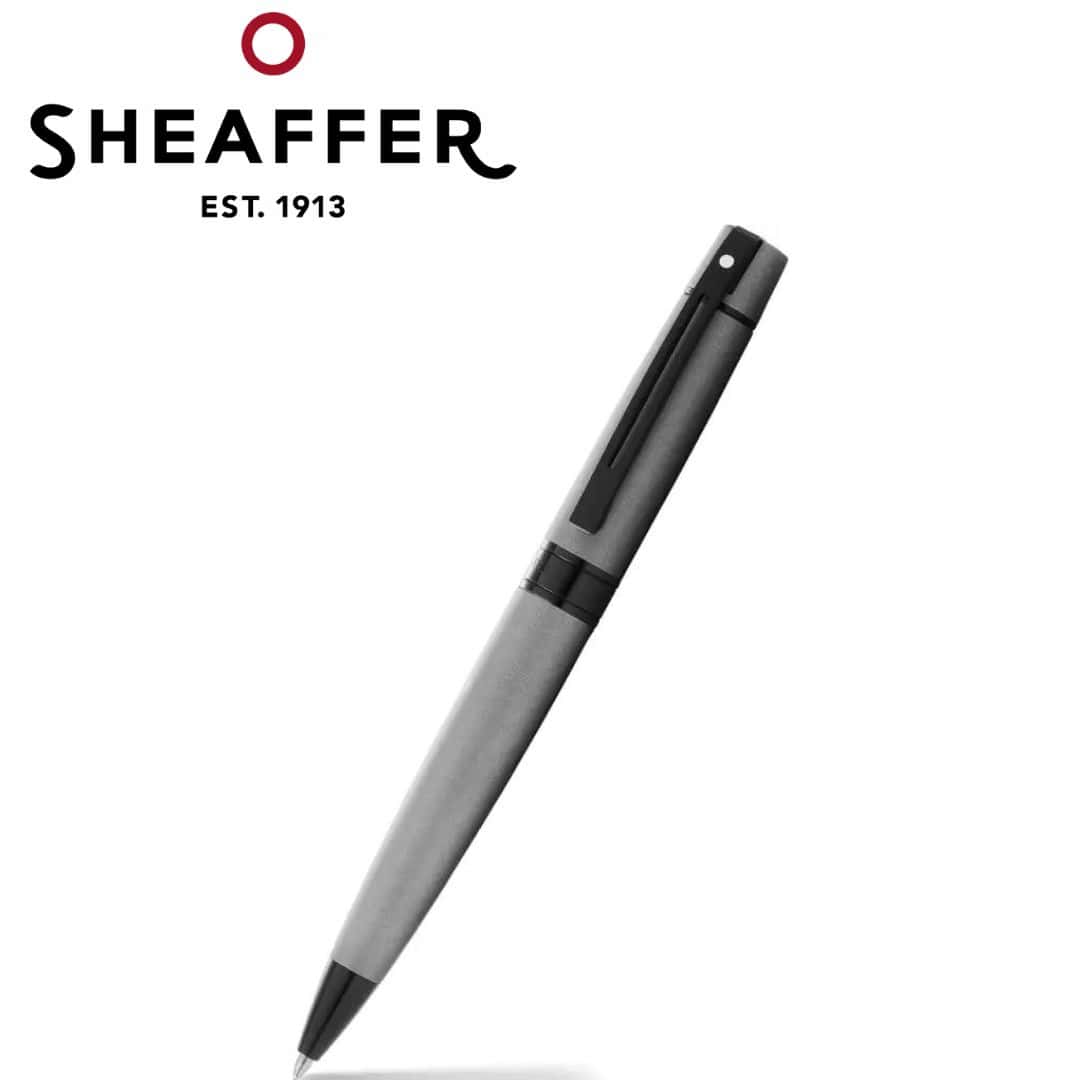 PEN SHEAFFER 300 E9345 MATTE GRAY WITH  BLACK TRIM F FP in bulk from India — Ant Mascot