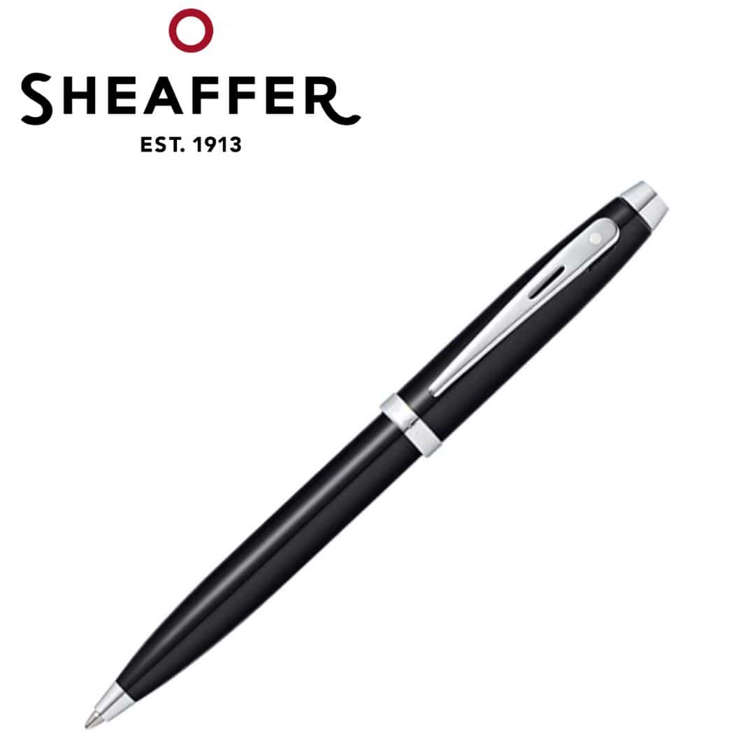 PEN SHEAFFER 100 E9338 GLOSSY BLACK WITH CHROME TRIM BP in bulk from India — Ant Mascot