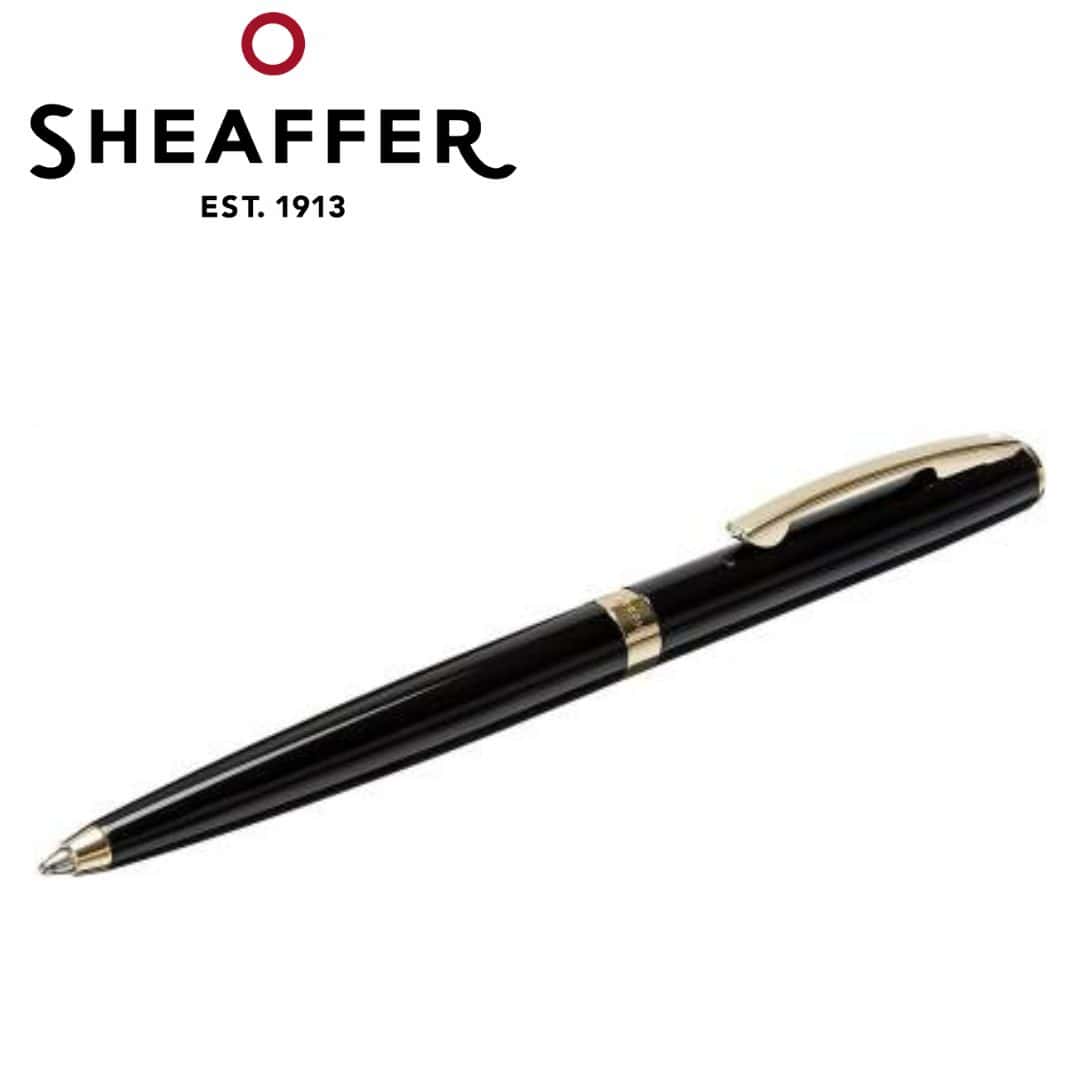 PEN SHEAFFER SAGARIS E9471 GLOSS BLACK WITH GOLD TONE TRIMS BP in bulk from India — Ant Mascot