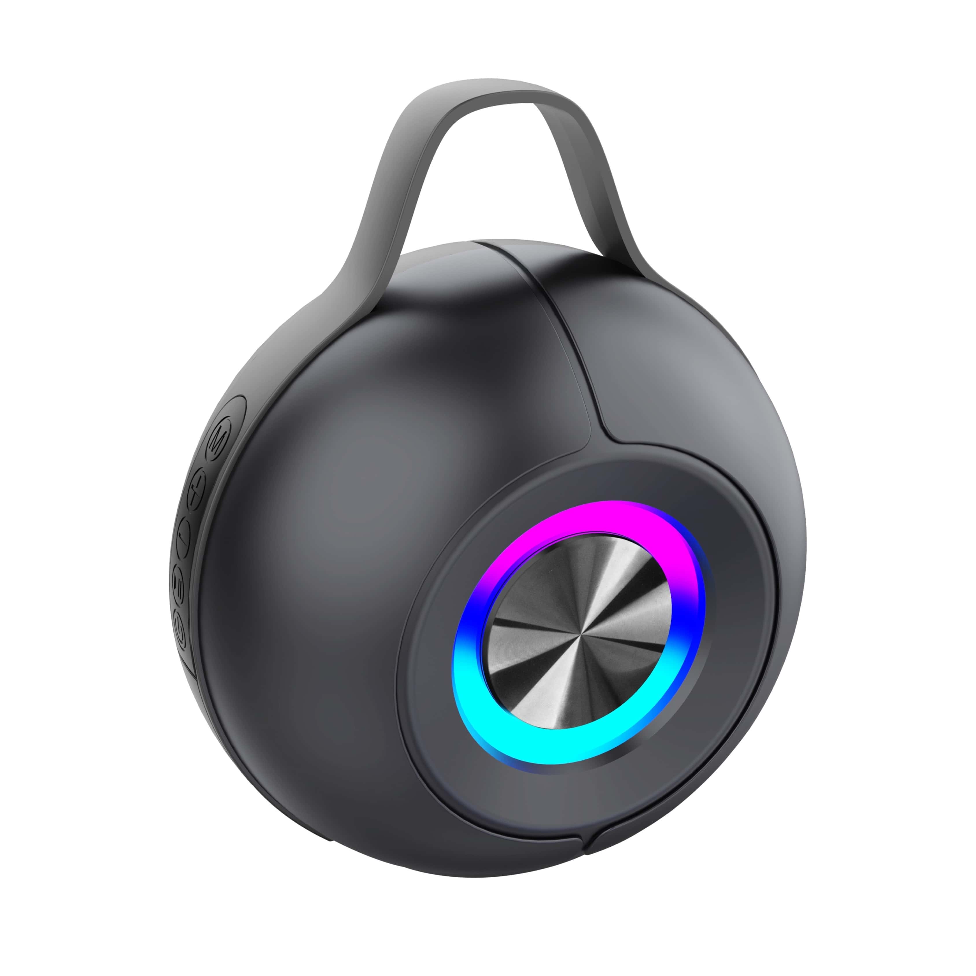 EVM EnLumina Bluetooth Speaker - Bluetooth 5.3-12 Hours Playtime, RGB Lights, Built-in Mic - Music Control Buttons in bulk from India — Ant Mascot