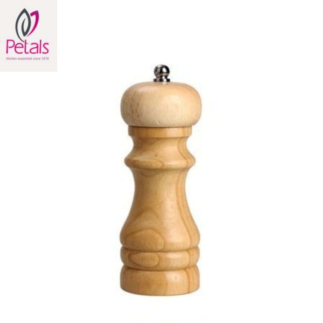 Petals Ethnic Wood Pepper Miller in bulk from India — Ant Mascot