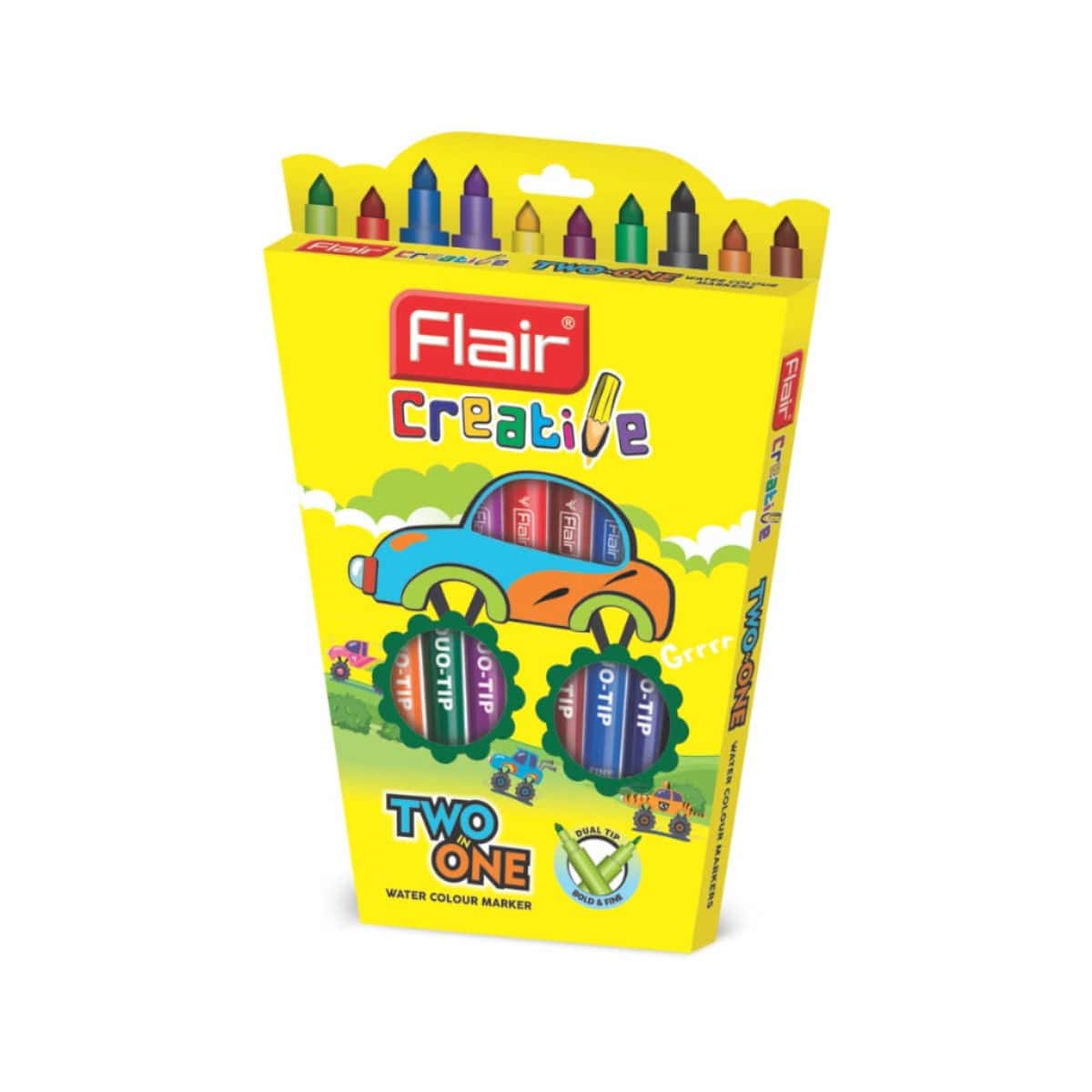 Flair 2 In 1 Water Color Pen Pack Of 10 in bulk from India — Ant Mascot