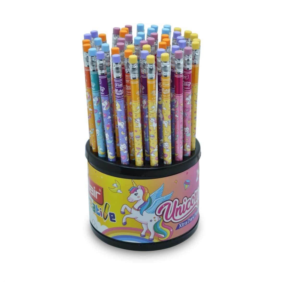 Flair Unicorn Pencil Pack Of 50 in bulk from India — Ant Mascot
