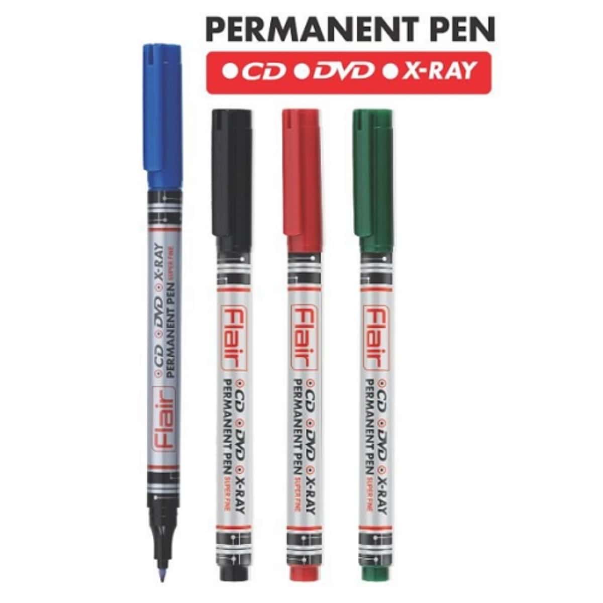 Flair Permanent Cd Dvd Marker Pen 10 in bulk from India — Ant Mascot