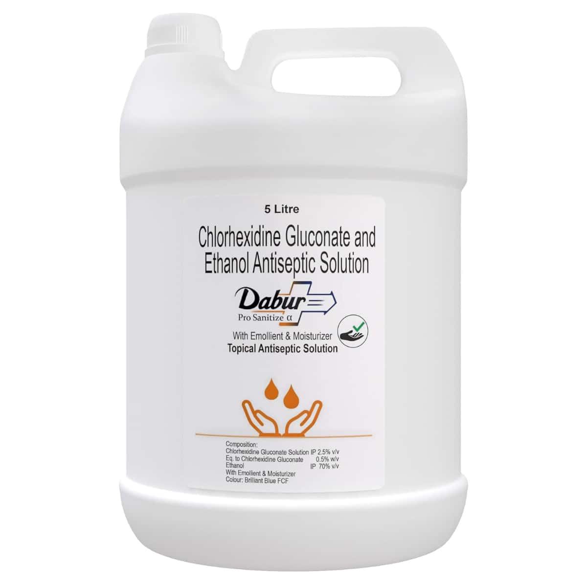Dabur Pro Sanitize Beta Hd Sanitizer 5Ltr in bulk from India — Ant Mascot
