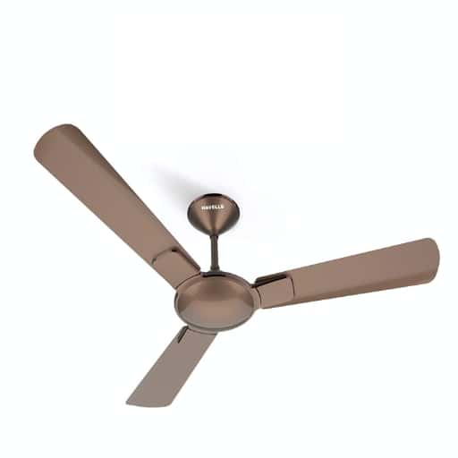 Havells 1200 mm Enticer Bronze Cola Chrome Ceiling Fan in bulk from India — Ant Mascot