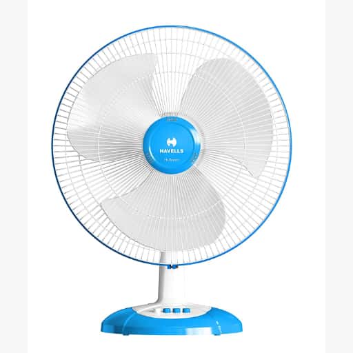 Havells 400 mm Swing Lx High Speed Table Fan (Cool Blue) in bulk from India — Ant Mascot