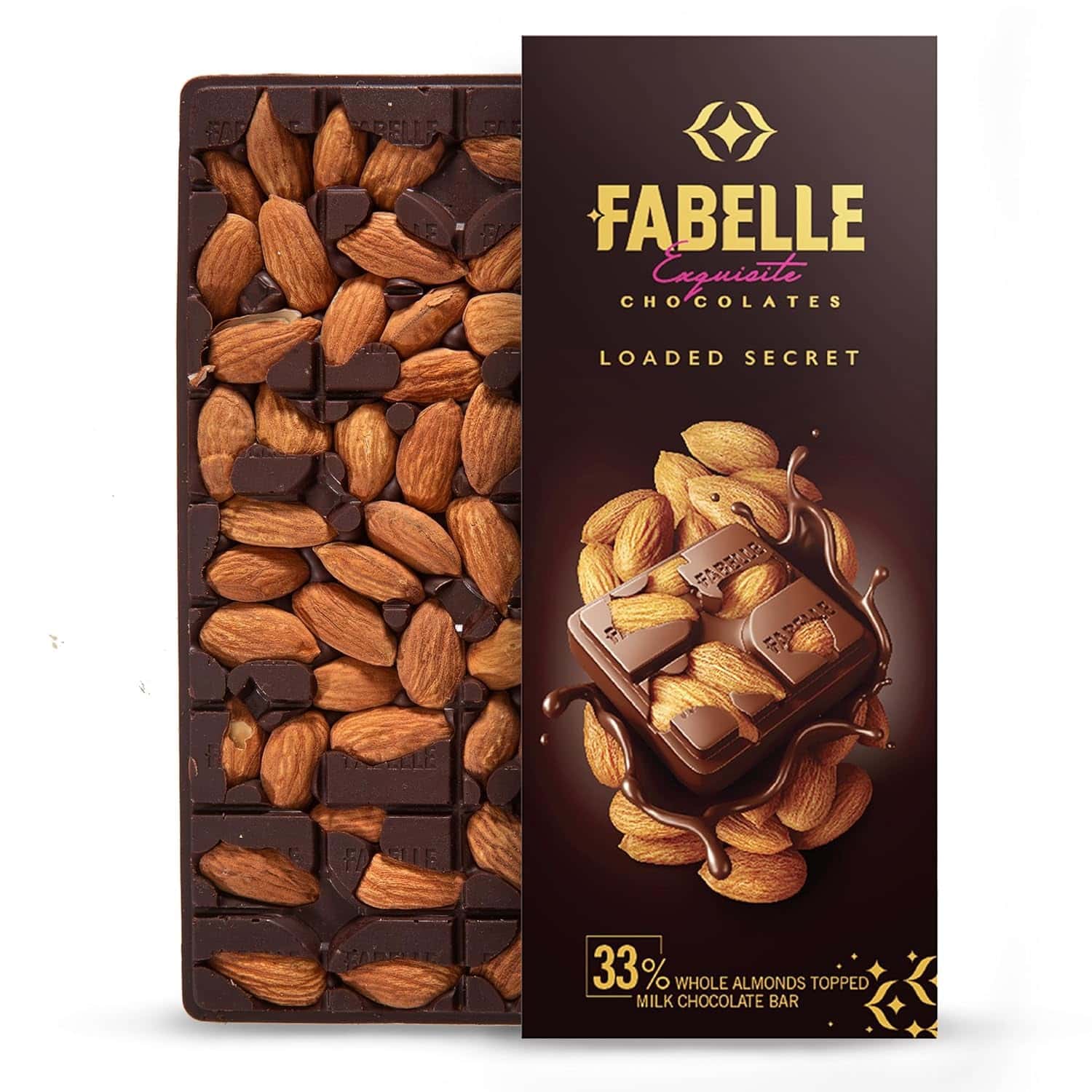 Fabelle Loaded Secret - Dark Luxury Chocolate Bar in bulk from India — Ant Mascot