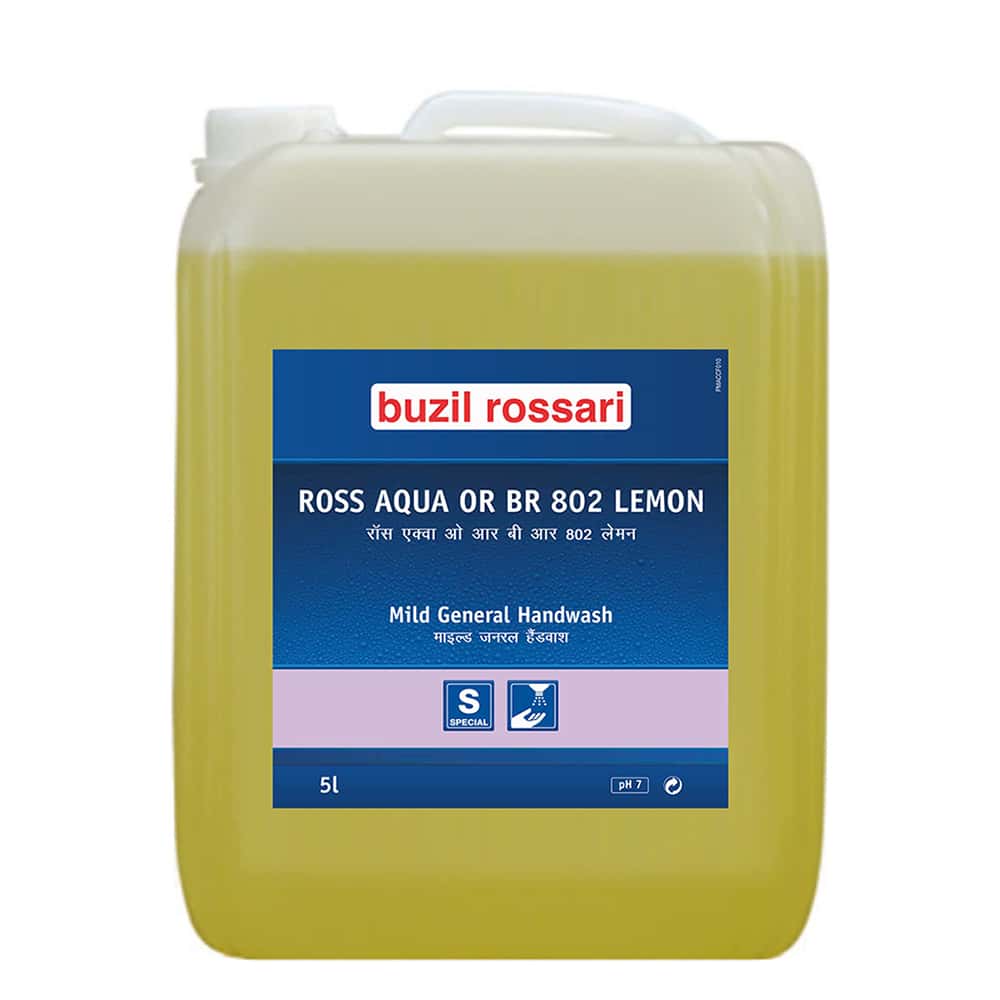 Rossari Aqua Or Br 802 Lemon Hand Wash 5Ltr in bulk from India — Ant Mascot