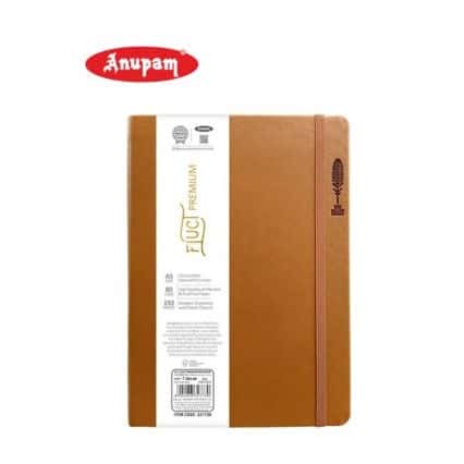 Anupam Fluct Premium Journal 192Pg A5 Tan in bulk from India — Ant Mascot