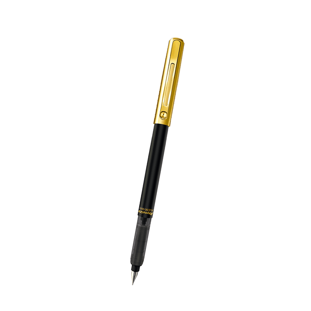 Reynolds Fludo Gold Fountain Pen Blue in bulk from India — Ant Mascot
