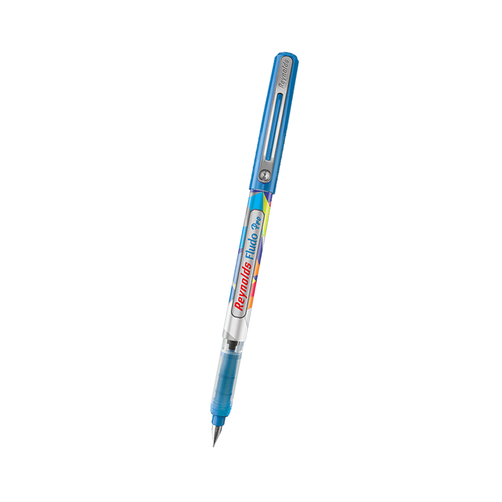 Reynolds Fludo Pro Fountain Pen Blue in bulk from India — Ant Mascot