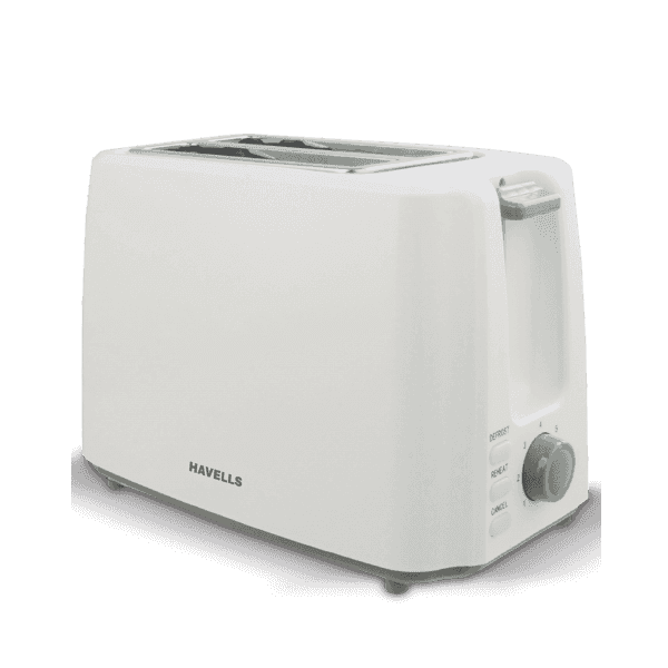 Havells Crisp Plus 2 Slice Pop up toaster 700 W White in bulk from India — Ant Mascot