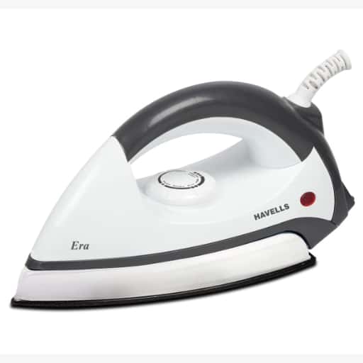 Havells Dry Iron Era Grey And White 1000W in bulk from India — Ant Mascot