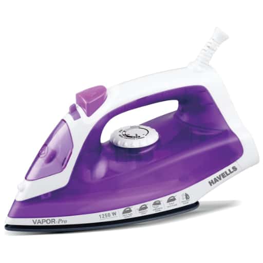 Havells Vapor Pro 1250 W Steam Iron (Purple) in bulk from India — Ant Mascot