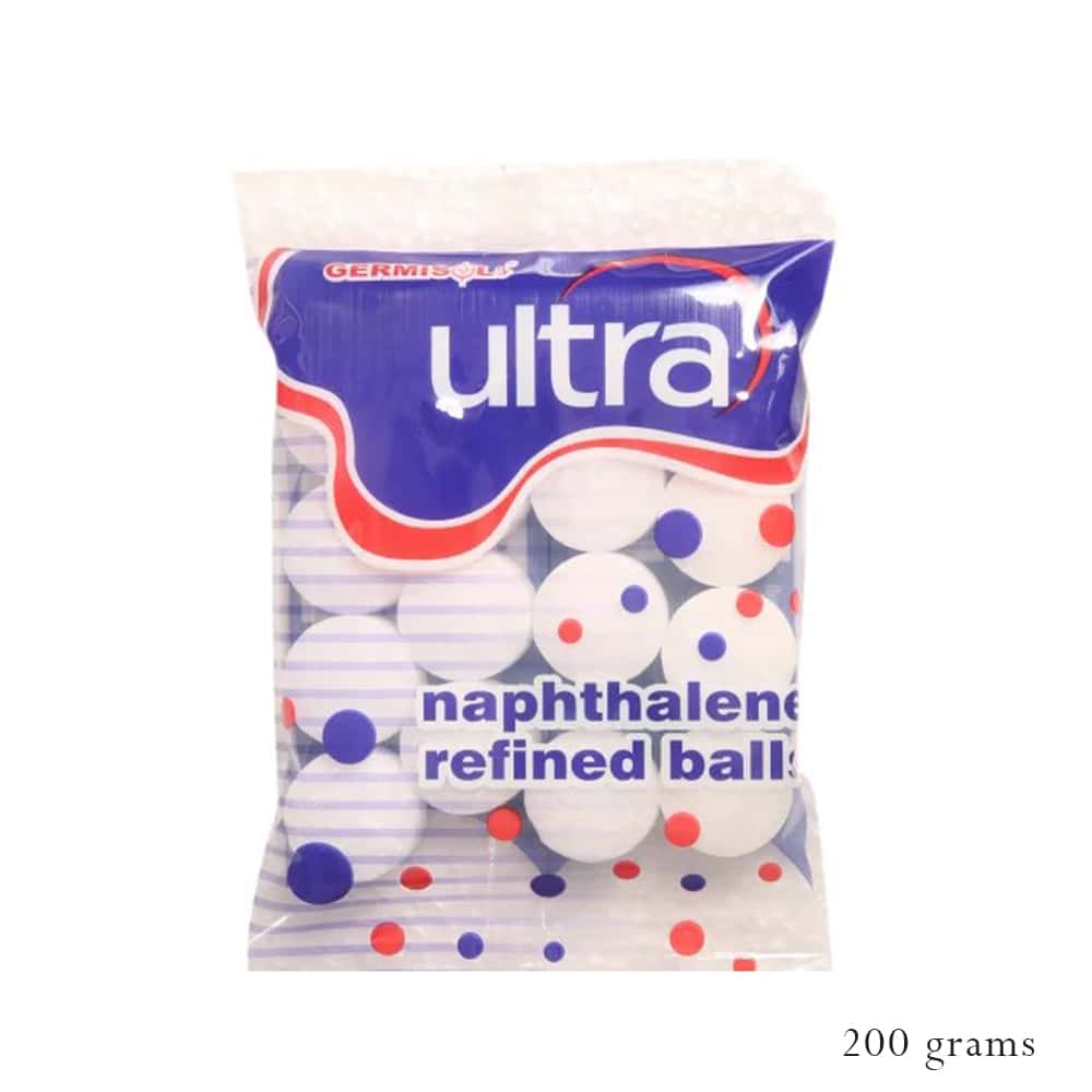 Germisol Ultra Napthaline Balls 200 Gms in bulk from India — Ant Mascot