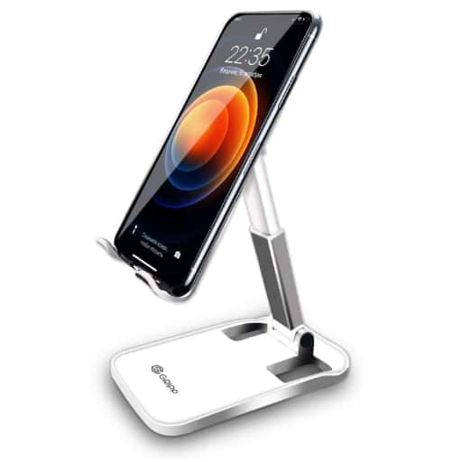 Gripp Magic Stand For All Mobile Phones Devices (White/Grey) in bulk from India — Ant Mascot